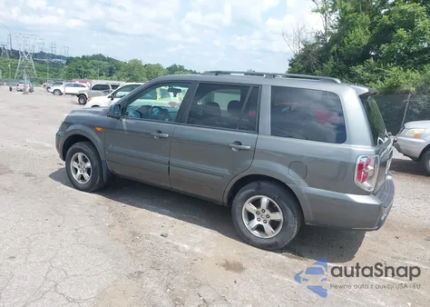 2007 Honda Pilot Ex из США, поврежденный, VIN 2HKYF18437H502271
